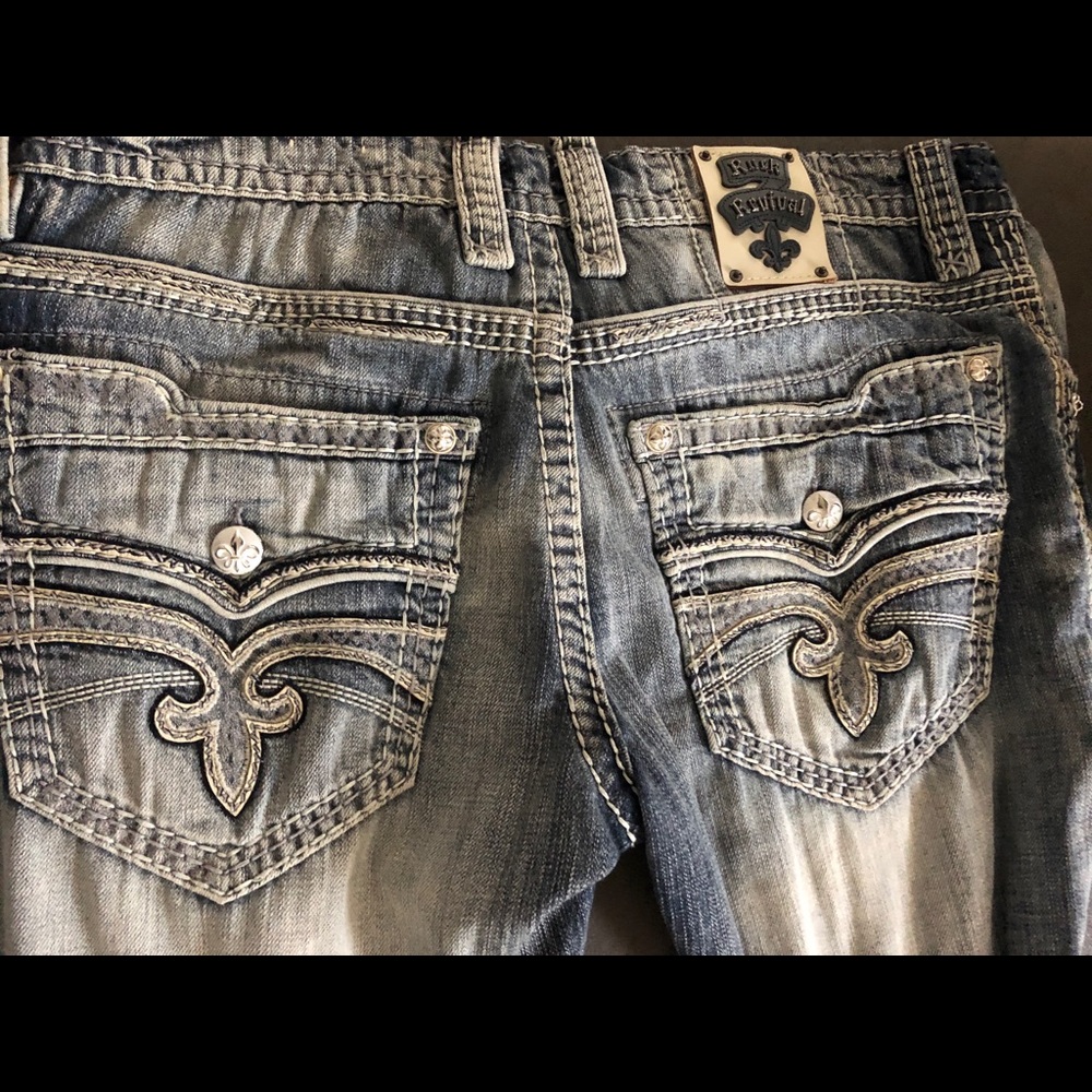 Men’s Rock Revival Jeans